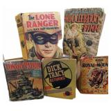(5) Antique Little Big Books