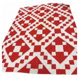 Red & White Quilt