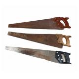 (3) PCS Three Hand Saws
