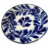 Flow Blue  Dessert Plate