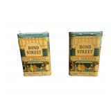 (2) PCS Vintage Bond Street Pipe Tobacco