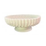 Fenton Milk Glass Pedestal Bowl