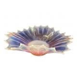 Pink Opalescent Glass Bowl
