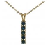 Elegant Natural Sapphire Necklace