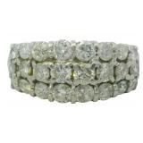 Platinum 1.50 ct Natural Brilliant Diamond Ring
