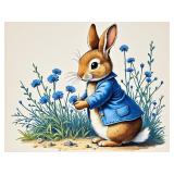 Peter Rabbit In The Garden Limited Edition Canvas