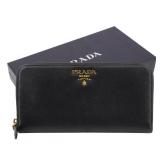 Prada Saffiano Zippy Wallet