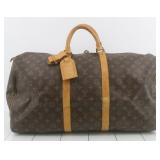 Louis Vuitton Monogram Keepall 55 Boston Bag