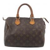Louis Vuitton Monogram Speedy 25 Handbag