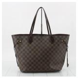 Louis Vuitton Damier Neverfull MM Tote Bag