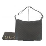 Gucci GG Pattern Leather Shoulder Bag