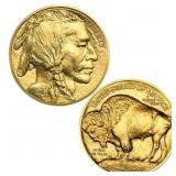 US Mint  One Ounce .999 Fine Gold Buffalo