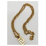Versace Necklace W/box