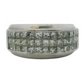 Platinum 1.75 ct Natural Brilliant Diamond Ring
