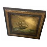Estate Vintage Signed Painting
