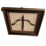Estate Antique-Style Crossbow In A Decorative