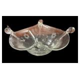 Etched Crystal Bowl