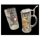 (2) German Beet Steins
