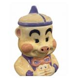 Smiling Pig Cookie Jar