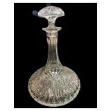 Beautiful Hand Blown Crystal Decanter