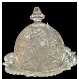 Crystal Butter Dish