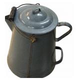 Granite Cowboy Coffee Pot
