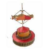 Vintage Tin Toy. Carousel  (Missing Parts)