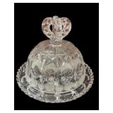 Crystal Butter Dish