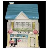 Tea Shop Cookie Jar