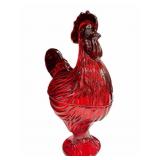Red Rooster Candy Dish