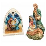 (2) Nativity Scenes