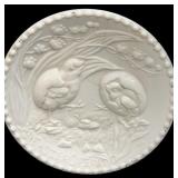 Fenton Milk Glass Plate