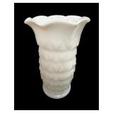 Hazel Atlas Milk Glass Vase