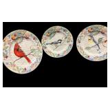 (3) Bird Plates