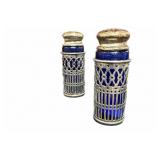 Cobalt Blue Salt & Pepper