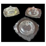 6 Underplates & 3 Lidded Serving Dishes