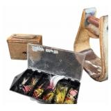 Fishing Lures, Traveling  Coin Bank & Stirrup