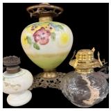 (3) Oil Lamp Bases