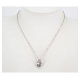 Christian Dior Heart Necklace