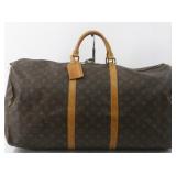 Louis Vuitton Monogram Keepall 60 Boston Bag