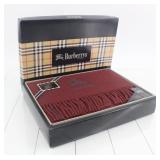 Burberry Unused Blanket 100% WOOL
