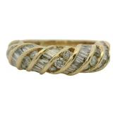 18k Gold 1.00 ct Natural Brilliant VS Diamond Ring