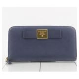 Prada Saffiano Ribbon Zippy Wallet