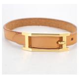 Hermes Api Leather Bracelet