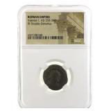 Roman Empire AD 253-260 Silver Bi Double-Denarius