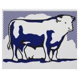 Bull II Giclee Canvas by Roy Litchenstein