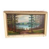 Vintage Deer Picture