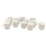 (12) PCS Corning Ware Coffee Cups
