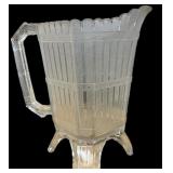 Picket Fence Footed Pitcher