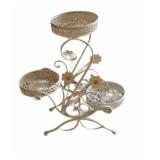 Estate Metal Flower Pot Stand